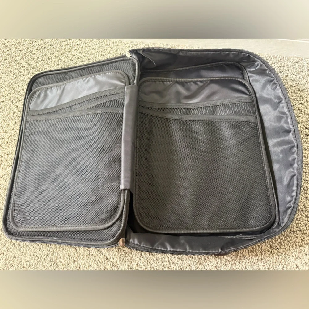 Engpow Black Men's Bag Briefcase/laptop bag/organizer with lock